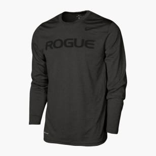 Rogue Nike Dri Fit Legend 2.0 Long Sleeve Tee Heather Gray